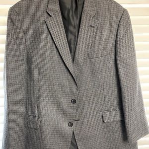 Black and Gray tweed sport coat